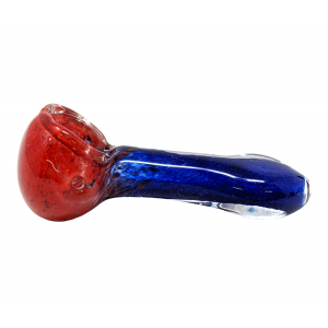 3.5" 2 Tone Frit Art Candy Hand Pipe (Pack of 5) - [ZD123]